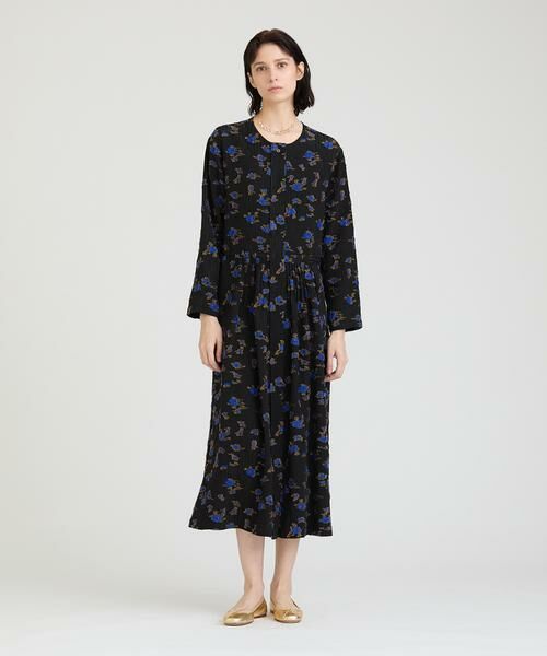 HOUSE OF LOTUS/ハウス オブ ロータス カットジャカードワンピース ブラック 2 HOUSE OF LOTUS/ハウス オブ ロータス カットジャカードワンピース ブラック 2