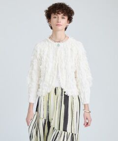 HOUSE OF LOTUS / ハウス オブ ロータス カーディガン・ボレロ | カットジャカードカーディガン