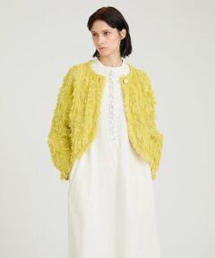 HOUSE OF LOTUS / ハウス オブ ロータス カーディガン・ボレロ | カットジャカードカーディガン