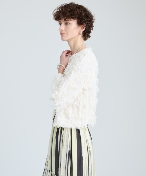 HOUSE OF LOTUS / ハウス オブ ロータス カーディガン・ボレロ | カットジャカードカーディガン | 詳細1