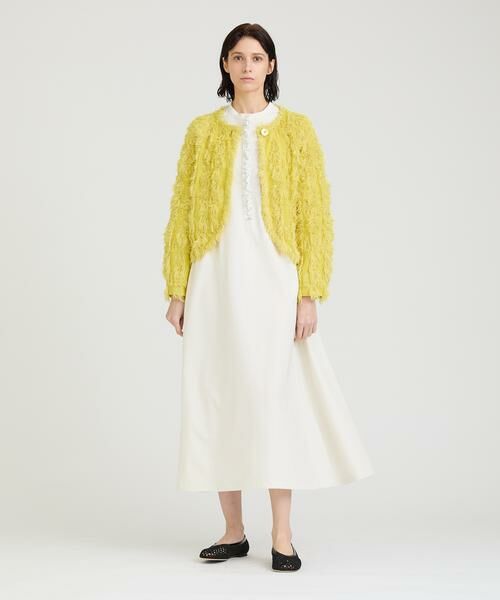 HOUSE OF LOTUS / ハウス オブ ロータス カーディガン・ボレロ | カットジャカードカーディガン | 詳細10