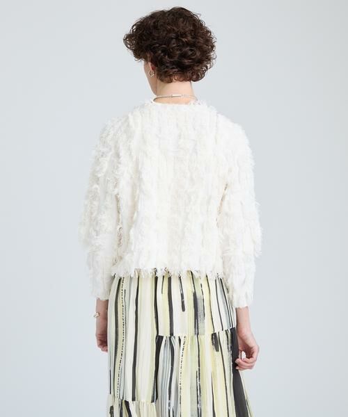 HOUSE OF LOTUS / ハウス オブ ロータス カーディガン・ボレロ | カットジャカードカーディガン | 詳細3