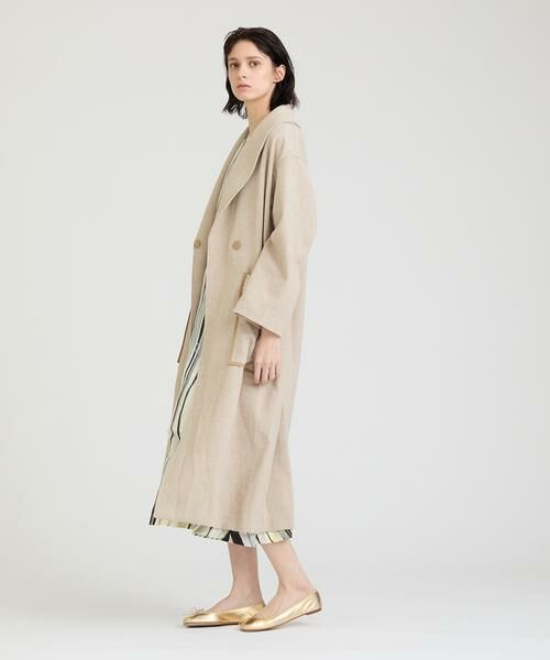 HOUSE OF LOTUS / ハウス オブ ロータス その他アウター | コードエンブロイダリーショールカラーコート | 詳細1