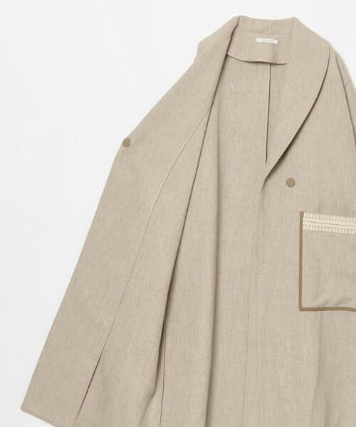 HOUSE OF LOTUS / ハウス オブ ロータス その他アウター | コードエンブロイダリーショールカラーコート | 詳細6