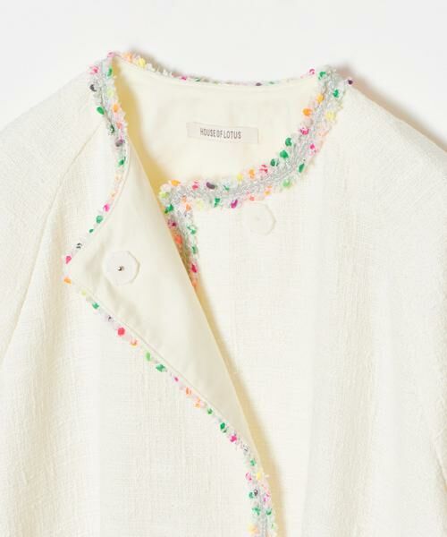 HOUSE OF LOTUS / ハウス オブ ロータス ノーカラージャケット | マルチブレードノーカラージャケット | 詳細10