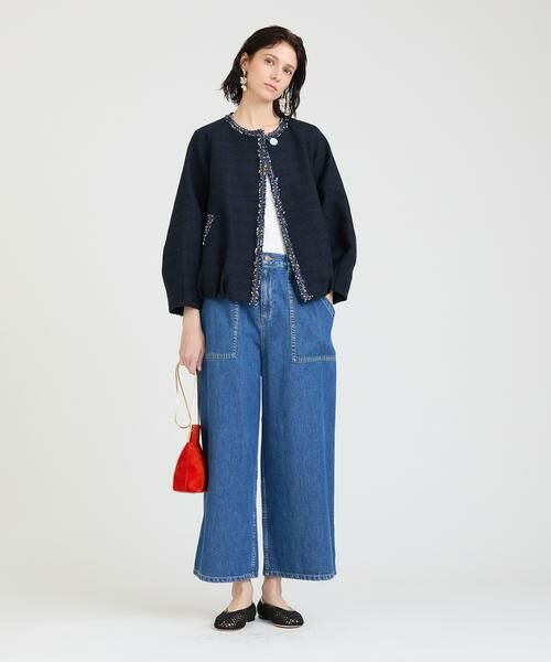 HOUSE OF LOTUS / ハウス オブ ロータス ノーカラージャケット | マルチブレードノーカラージャケット | 詳細1