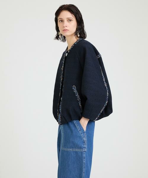 HOUSE OF LOTUS / ハウス オブ ロータス ノーカラージャケット | マルチブレードノーカラージャケット | 詳細2