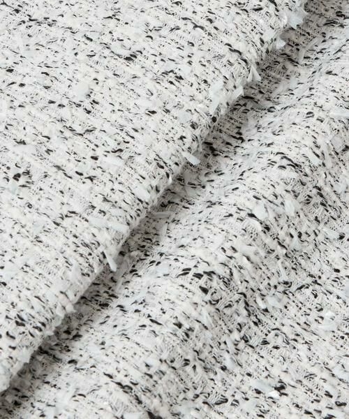 HOUSE OF LOTUS / ハウス オブ ロータス ノーカラージャケット | リボンヤーンツイードフォルムスリーブジャケット | 詳細13