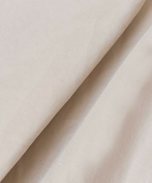 HOUSE OF LOTUS / ハウス オブ ロータス ノーカラージャケット | コットンリネンティアードジャケット | 詳細15