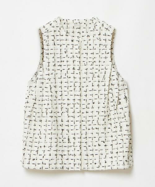 HOUSE OF LOTUS / ハウス オブ ロータス ベスト | フラッグモールファンシーサイドタックジレ | 詳細20