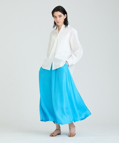 HOUSE OF LOTUS / ハウス オブ ロータス スカート | シルクハブタエフレアスカート | 詳細8