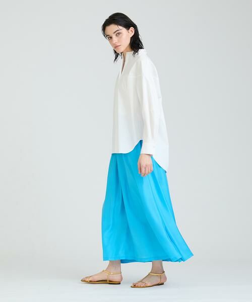 HOUSE OF LOTUS / ハウス オブ ロータス スカート | シルクハブタエフレアスカート | 詳細9