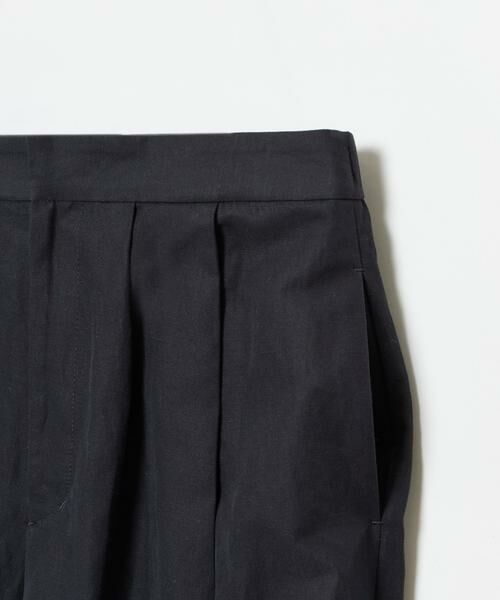 HOUSE OF LOTUS / ハウス オブ ロータス パンツ | コットンリネンレイヤードタックパンツ | 詳細9