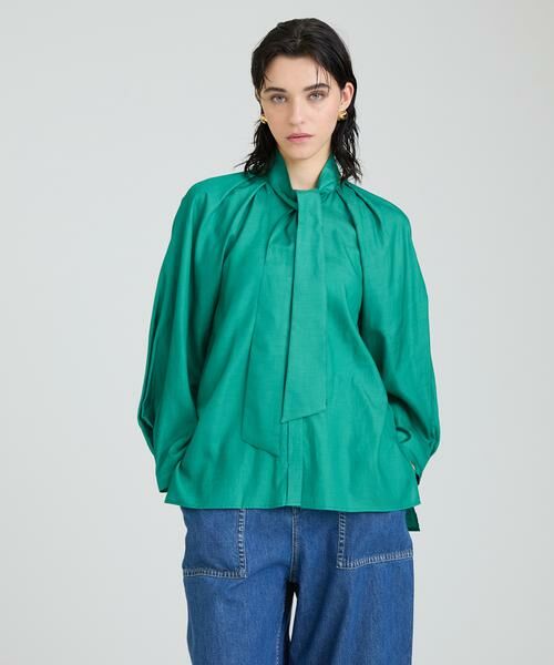 HOUSE OF LOTUS / ハウス オブ ロータス シャツ・ブラウス | ダスティーツイルフォルムスリーブブラウス | 詳細14