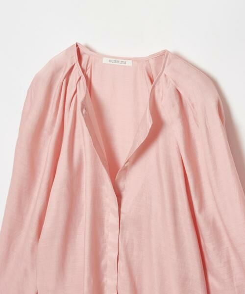 HOUSE OF LOTUS / ハウス オブ ロータス シャツ・ブラウス | ダスティーツイルフォルムスリーブブラウス | 詳細21