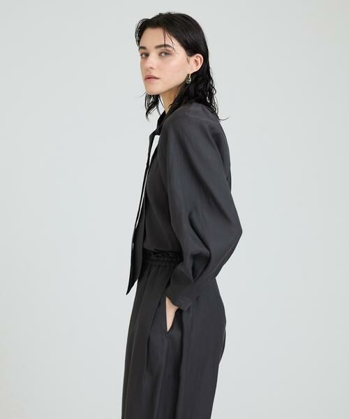 HOUSE OF LOTUS / ハウス オブ ロータス シャツ・ブラウス | ダスティーツイルフォルムスリーブブラウス | 詳細8