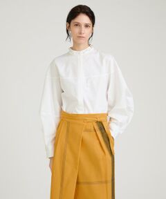 HOUSE OF LOTUS / ハウス オブ ロータス シャツ・ブラウス | コットンサテンランダムパールシャツ