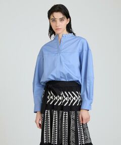 HOUSE OF LOTUS / ハウス オブ ロータス シャツ・ブラウス | コットンサテンランダムパールシャツ