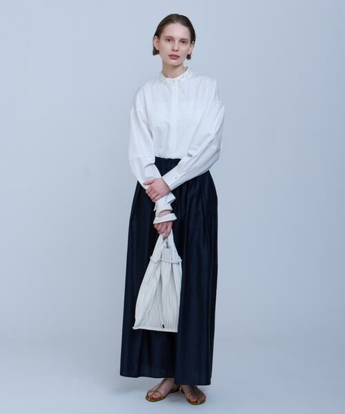 HOUSE OF LOTUS / ハウス オブ ロータス シャツ・ブラウス | コットンサテンランダムパールシャツ | 詳細11