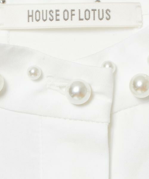 HOUSE OF LOTUS / ハウス オブ ロータス シャツ・ブラウス | コットンサテンランダムパールシャツ | 詳細27