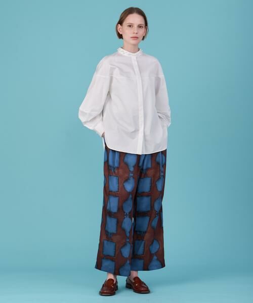 HOUSE OF LOTUS / ハウス オブ ロータス シャツ・ブラウス | コットンサテンランダムパールシャツ | 詳細4