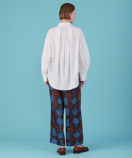 HOUSE OF LOTUS / ハウス オブ ロータス シャツ・ブラウス | コットンサテンランダムパールシャツ | 詳細6