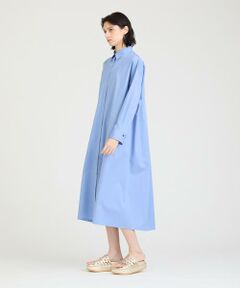 HOUSE OF LOTUS / ハウス オブ ロータス ワンピース | コットンサテンシャツワンピース