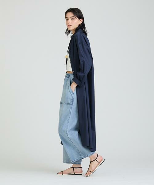 HOUSE OF LOTUS / ハウス オブ ロータス ワンピース | コットンサテンシャツワンピース | 詳細8