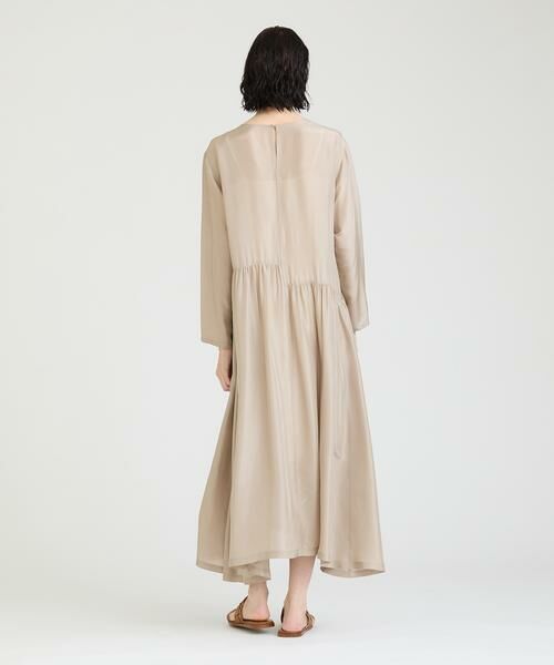 HOUSE OF LOTUS / ハウス オブ ロータス ワンピース | シルクハブタエアシンメトリーワンピース | 詳細2