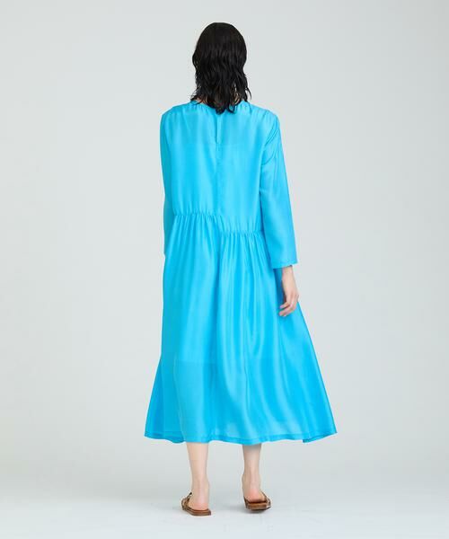 HOUSE OF LOTUS / ハウス オブ ロータス ワンピース | シルクハブタエアシンメトリーワンピース | 詳細6
