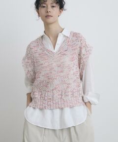 HOUSE OF LOTUS / ハウス オブ ロータス ニット・セーター | ミックスヤーンジレ