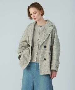 HOUSE OF LOTUS / ハウス オブ ロータス その他アウター | ミックスツイードケープライクコート