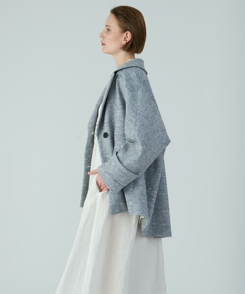 HOUSE OF LOTUS / ハウス オブ ロータス その他アウター | ミックスツイードケープライクコート | 詳細2