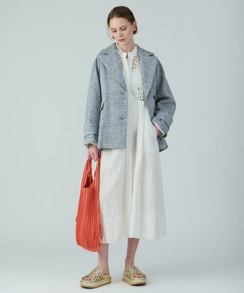 HOUSE OF LOTUS / ハウス オブ ロータス その他アウター | ミックスツイードケープライクコート | 詳細4