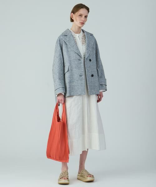 HOUSE OF LOTUS / ハウス オブ ロータス その他アウター | ミックスツイードケープライクコート | 詳細5