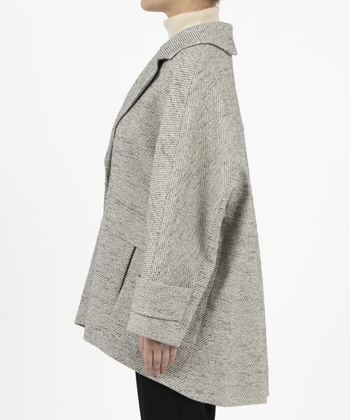 HOUSE OF LOTUS / ハウス オブ ロータス その他アウター | ミックスツイードケープライクコート | 詳細16