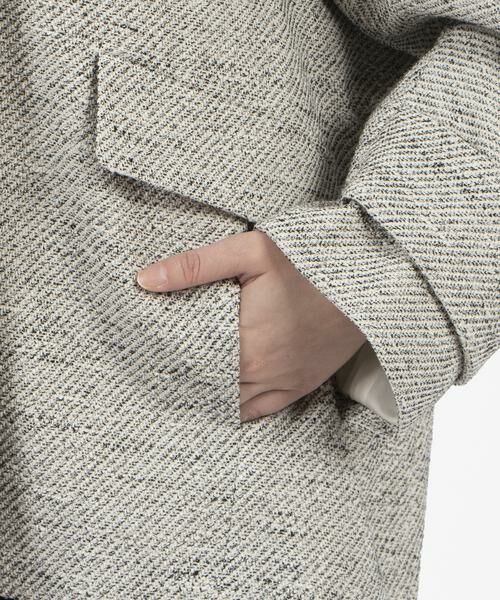 HOUSE OF LOTUS / ハウス オブ ロータス その他アウター | ミックスツイードケープライクコート | 詳細19