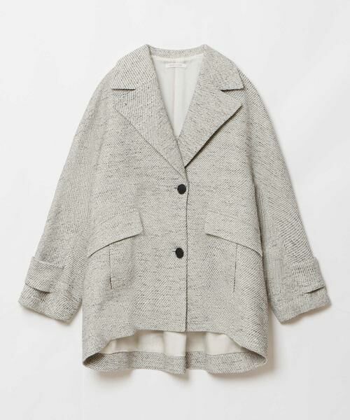 HOUSE OF LOTUS / ハウス オブ ロータス その他アウター | ミックスツイードケープライクコート | 詳細22
