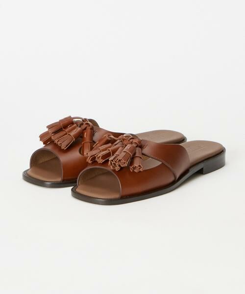 HOUSE OF LOTUS/ハウス オブ ロータス タッセルサンダル キャメル 37 HOUSE OF LOTUS/ハウス オブ ロータス タッセルサンダル キャメル 37
