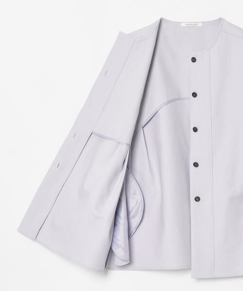 HOUSE OF LOTUS / ハウス オブ ロータス ベスト | コットンダブルクロスサイドタックジレ | 詳細17