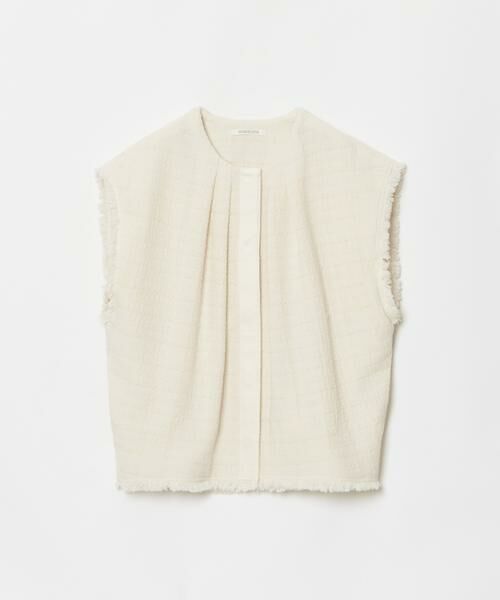 HOUSE OF LOTUS / ハウス オブ ロータス ベスト | スラブツイードジレ | 詳細1