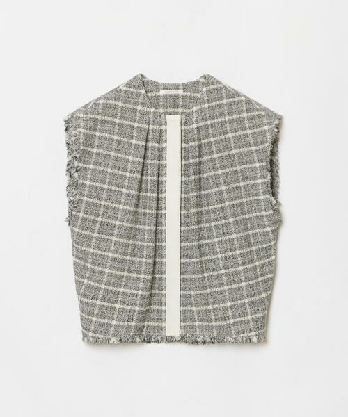 HOUSE OF LOTUS / ハウス オブ ロータス ベスト | スラブツイードジレ | 詳細15