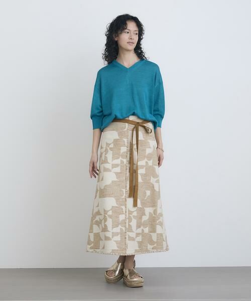 HOUSE OF LOTUS / ハウス オブ ロータス スカート | ジオメトリックジャカードスカート | 詳細3