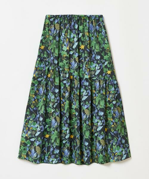 HOUSE OF LOTUS / ハウス オブ ロータス スカート | ボタニカルハンマーサテンスカート | 詳細1