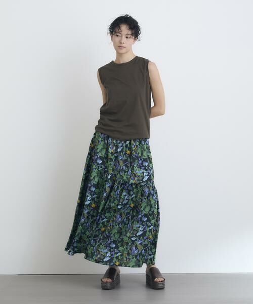 HOUSE OF LOTUS / ハウス オブ ロータス スカート | ボタニカルハンマーサテンスカート | 詳細2