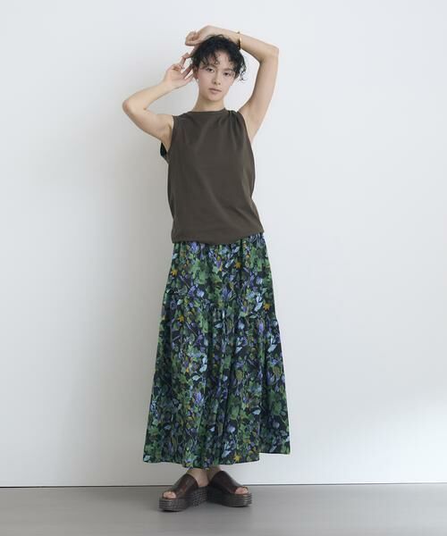 HOUSE OF LOTUS / ハウス オブ ロータス スカート | ボタニカルハンマーサテンスカート | 詳細3