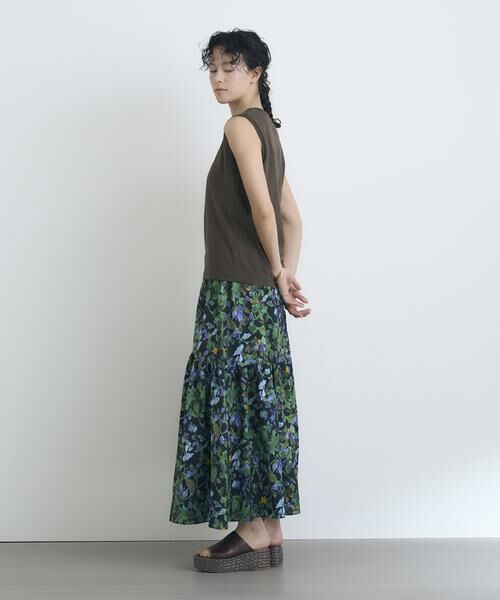 HOUSE OF LOTUS / ハウス オブ ロータス スカート | ボタニカルハンマーサテンスカート | 詳細4