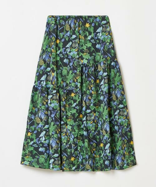 HOUSE OF LOTUS / ハウス オブ ロータス スカート | ボタニカルハンマーサテンスカート | 詳細9