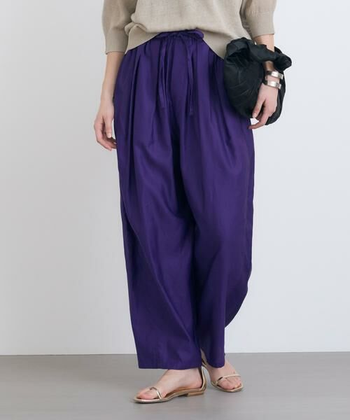 HOUSE OF LOTUS / ハウス オブ ロータス パンツ | ライトモールスキンパネルパンツ(パープル)