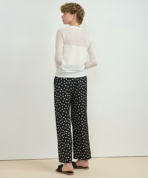 HOUSE OF LOTUS / ハウス オブ ロータス その他パンツ | ドットサテンパンツ | 詳細4